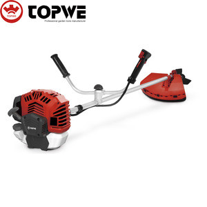 43cc Petrol String Trimmer with Straight Shaft and Bump Head  2-Cycle Gas Brush Cutter Lawn Weed Eater pro engine grass cutter
