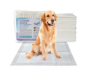 45*60cm  25 pack  disposable attractant lavender fragrance essential pet dog training pee pad  Medical hospital pads