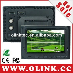 5 inch high resolution portable CCTV test monitor with HDMI, AV Inputs