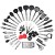 Import 50-Piece Nylon and Stainless Steel Utensil set Best Kitchen Gadgets for Gift from China