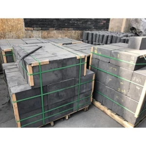 550*410*250mm 1.85g/cm3 China hot selling isostatic graphite material graphite products molded graphite block