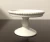 Import 5.5 inch round ceramic cupcake pedestal plate for cake stand holder from China