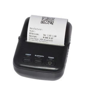 58mm Thermal Handheld Mini Portable Printer BT Thermal Printer For Android HCC-T12BT