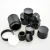 Import 5ml 10ml 15ml 20ml 25ml 30ml 50ml 100ml frosted black glass cosmetic jar with lids from China