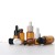 Import 5ml 10ml 20ml 30ml Glossy Amber Glass Oil Dropper Bottle from China