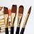 Import 5pcs/set nylon hair oil brush set acrylic learning art painting brush set from China