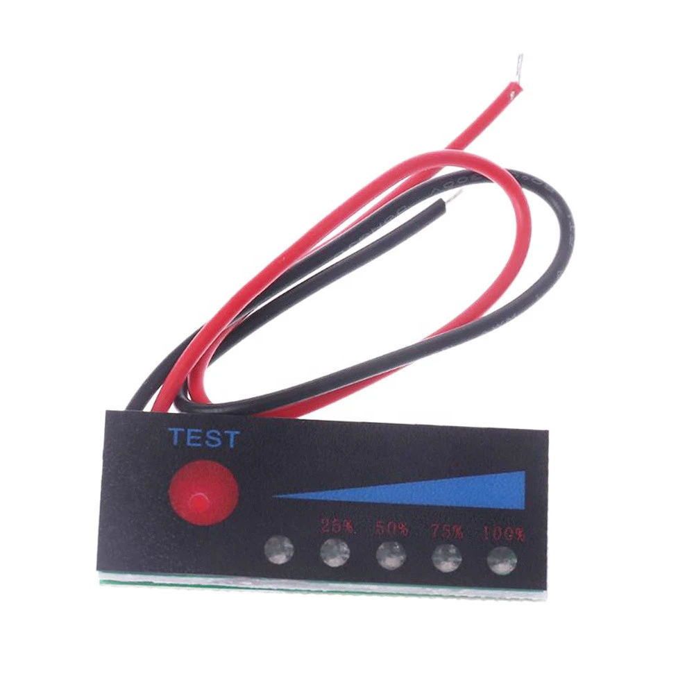 5S 18.5V Fully Charge 21V Lithium Battery Level Indicator Tester Percentage Indicator Board LCD Display Meter Module Capacity