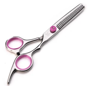 6 inch Cutting Thinning Styling Tool Hair Scissors Stainless Steel Salon Hairdressing Shears Regular Flat Teeth Blades