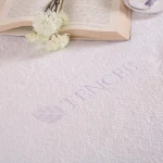 6 sides waterproof  zippered soft tencel fabric mattress cover 300gsm fitted mattress protector