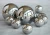 Import 600 mm stainless steel gazing sphere garden hollow balls from China