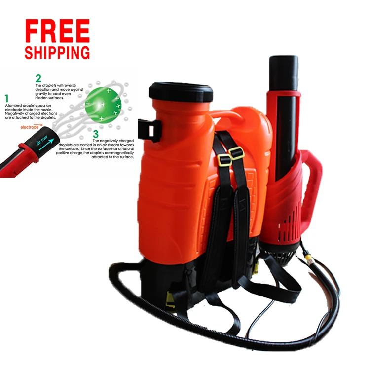 780 cordless disinfect electrostatic backpack battery operated agro agricultural mist power fogger and sprayer 16 litr