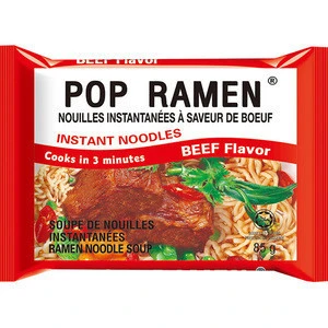 85g made in China gluten free wholesale instant packet noodles