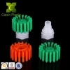 8.6mm plastic standing up spout with pufor sachet/pouch/bag for baby food jelly fruit juice mousse