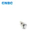 8mm mini illuminated momentary no nc led metal push button switch with 4pins