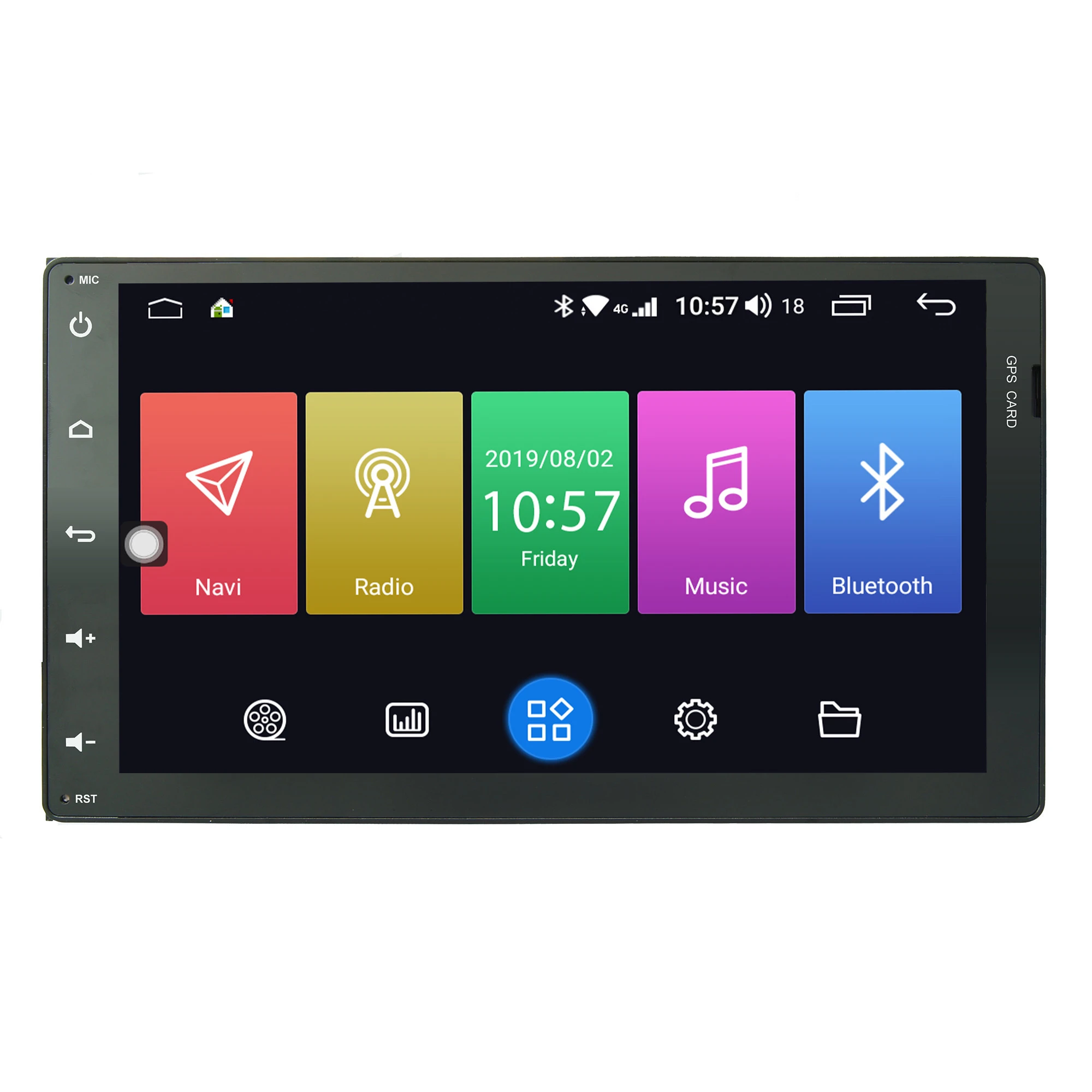 9 inch car navigation for Toyota Highlander,built-in car video and GPS Car Reversing Aid and radio