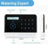 9 Zones Outdoor water valve Controller & Timer system work with Amazon Alexa & google home and support remote by phone