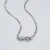 Import 925 sterling silver O shape  chain 0.8 mm rose gold plated length 50 cm 55 cm 60cm from China