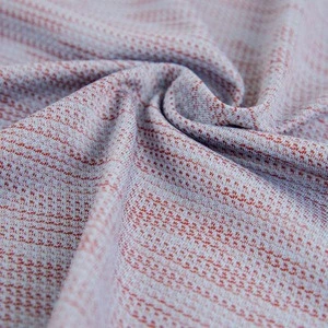 94%Polyester 6%Spandex Melange Single Jersey Knitted Fabric