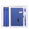 A5 storage notebook plain diary giveaways& metal pen &vacuum flask&16GB USB flash drive customized souvenir Corporate Gifts