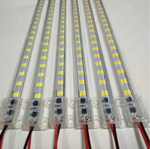 AC 12V 110v 220v 240v 2835 5630 5730 LED Bar Light 72led 144led LED Strip of hard bar led rigid Aluminum waterproof
