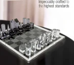 Acrylic chess set