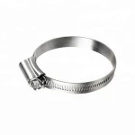Adjust Range =140-160mm, German Type Embossed Worm Gear Hose Clamp