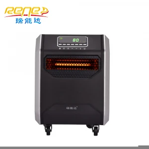 Adjustable Thermostat Portable Space Large Room Infrared Heaters Electric Fan Heater