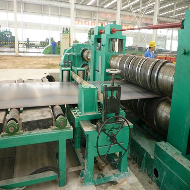 Advanced technology steel slitting and cut to length line