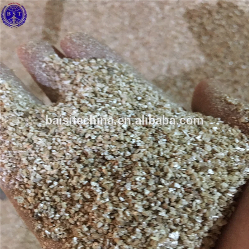 Agriculture Growing Media Soil Mineral Silver and Golden Expanded Vermiculite