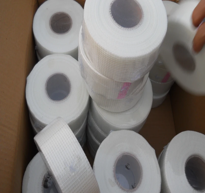 alkali-resistant fiberglass self adhesive scrim mesh tape