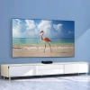 ALR Screen for Short Throw 120" 100" 16:9 Anti-light PVC Projector Screen, HD 4k ust Projection Screen aluminum case