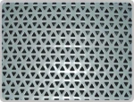 Aluminium rolling mill perforate punched aluminium sheet 1100 H16