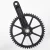 Import Aluminum alloy forged hollow integral road bike crank set from China