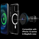 Amazon Best Seller 3 In 1 Car Wireless Charger Holder 15W Wireless Charging Car Mount Fast Qi Wireless Car Charger