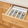 Amazon Cutlery tray Cutlery Storage Box Plastic Storage Separate Drawer Cutlery Tray