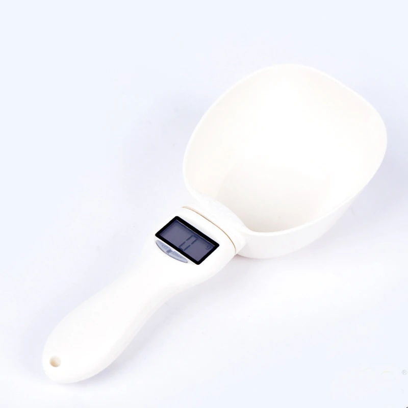 Amazon hot sale Electronical screen Pet food high quality weighting spoon