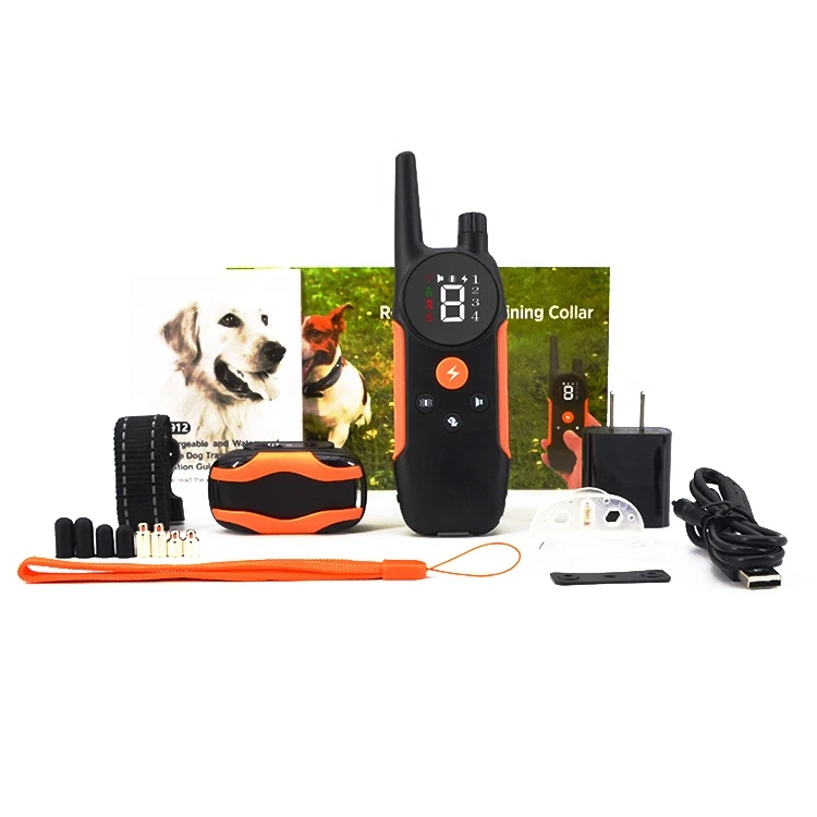 Amazon Pet 2000 Feet Range Control 4 Dog Training Bark Collar with Remote