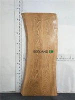 American ash  live edge solid wood high quality slab dining table / table top