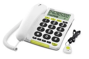 amplified telephone with remote answer machine