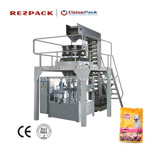 animal pet dog food pellet packing machine production line