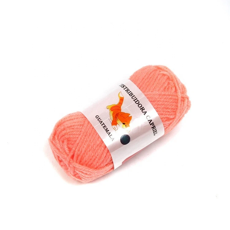 Anti-pilling acrylic/viscose/nylon blended yarn anti-pilling core spun dyed yarn for knitting