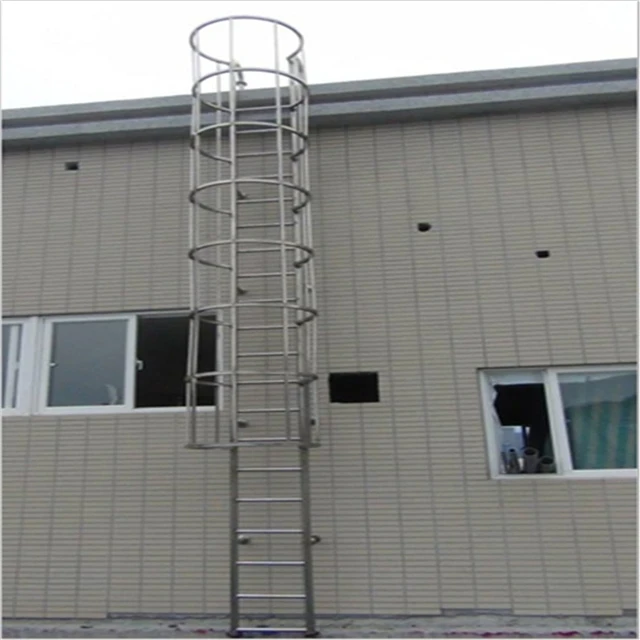 anti-rust and corrosion aluminum &amp; stainless steel pipe cat ladder