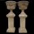 Import Antique Marble Flower Planters Stone Flower Vase(YL-Z034) from China