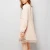 Import Apparel cold shoulder polka dot knee length dress from China