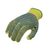 Aramid Double 2 sides dots anti Cut &amp; Heat tool Hand anti-Cut Protection Resistant working Gloves