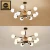 Import Artistic Iron Glass Warm White Lamp Chandelier Pendant Light from China