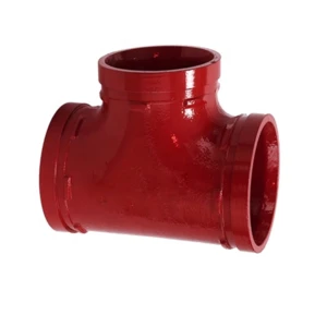ASTM Ductile Iron Pipe Fitting and Grooved Equal Tee
