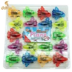 Attractive To Children Multi Colour Plastic Super Wings Plane Toy