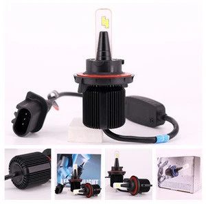 Auto Lighting system J1  9004 9007 h13 CAR Led headlight bulbs Mini Size Fanless Hi/Low Beams Headlamp bulb