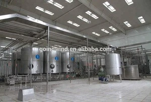 Automatic milk production machinery auto dairy processing machine cheap price for sale